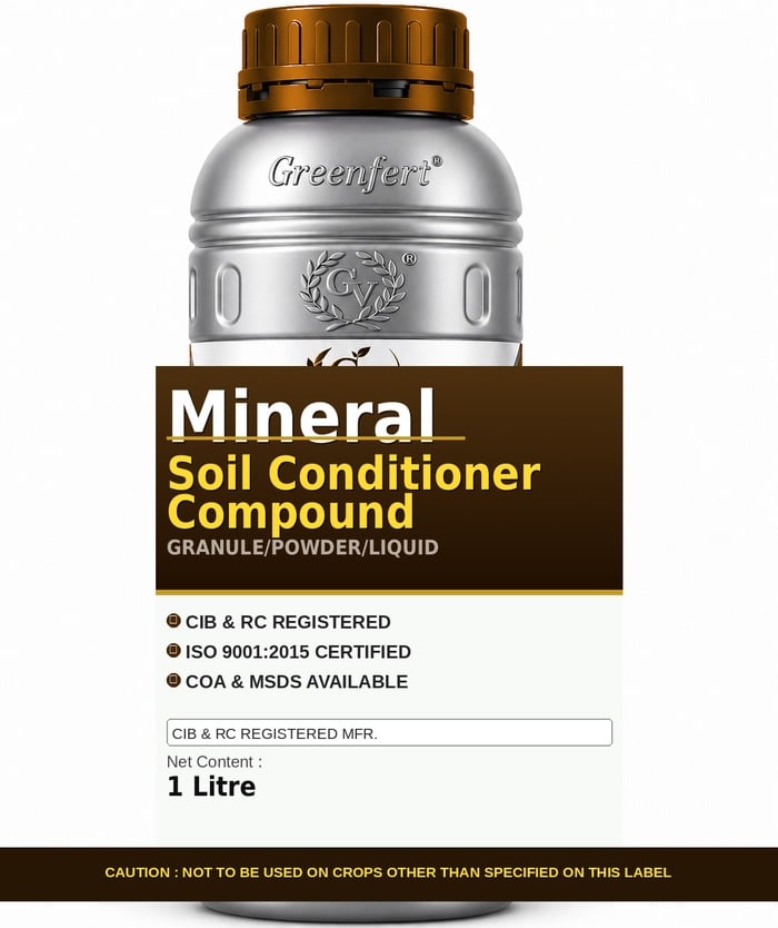 Greenfert Mineral Soil Conditioner Compound — COMPOUND packaging bag