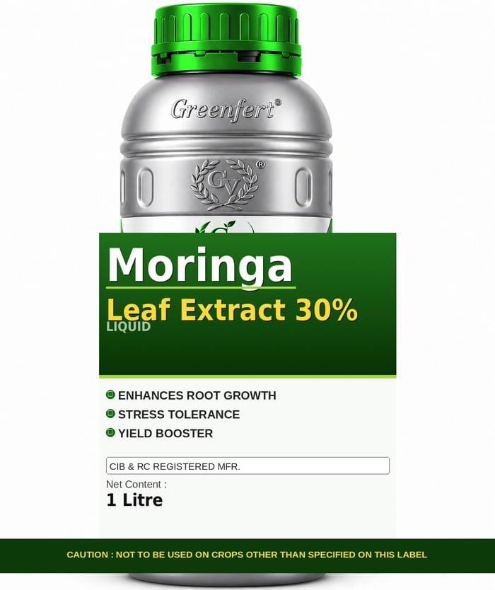 Greenfert Moringa Leaf Extract 30% — bottle packaging