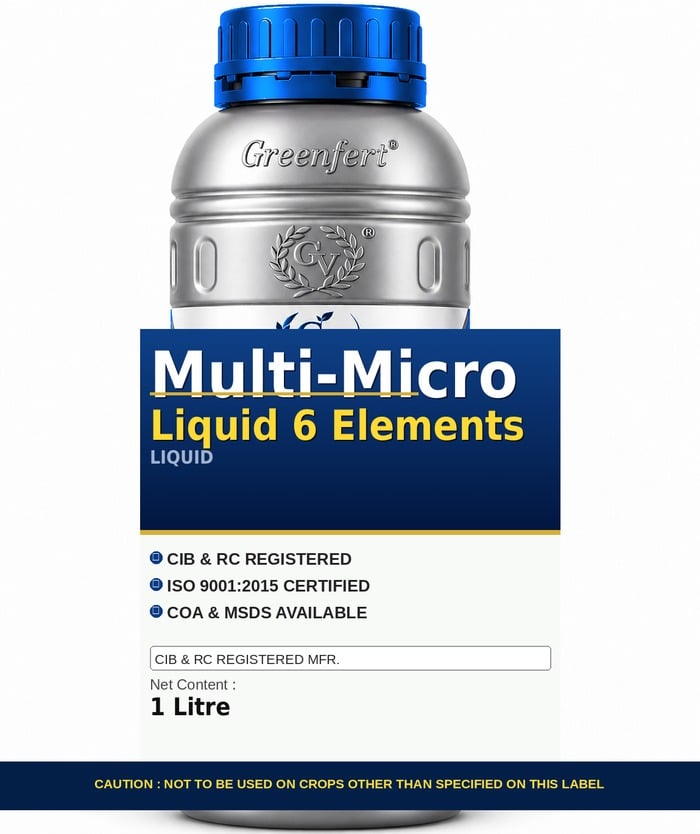 Greenfert Multi-Micro Liquid 6 Elements — bottle packaging