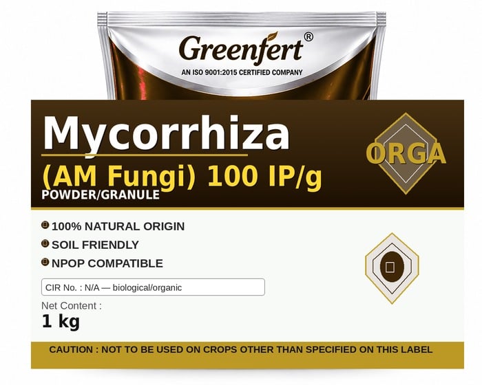 Greenfert Mycorrhiza (AM Fungi) 100 IP/g — G packaging bag