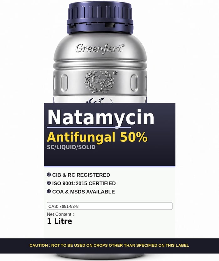 Greenfert Natamycin Antifungal 50% — 50 packaging bag