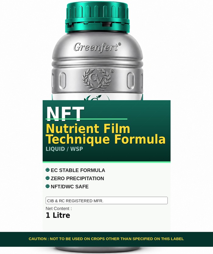 Greenfert NFT Nutrient Film Technique Formula — FORMULA packaging bag