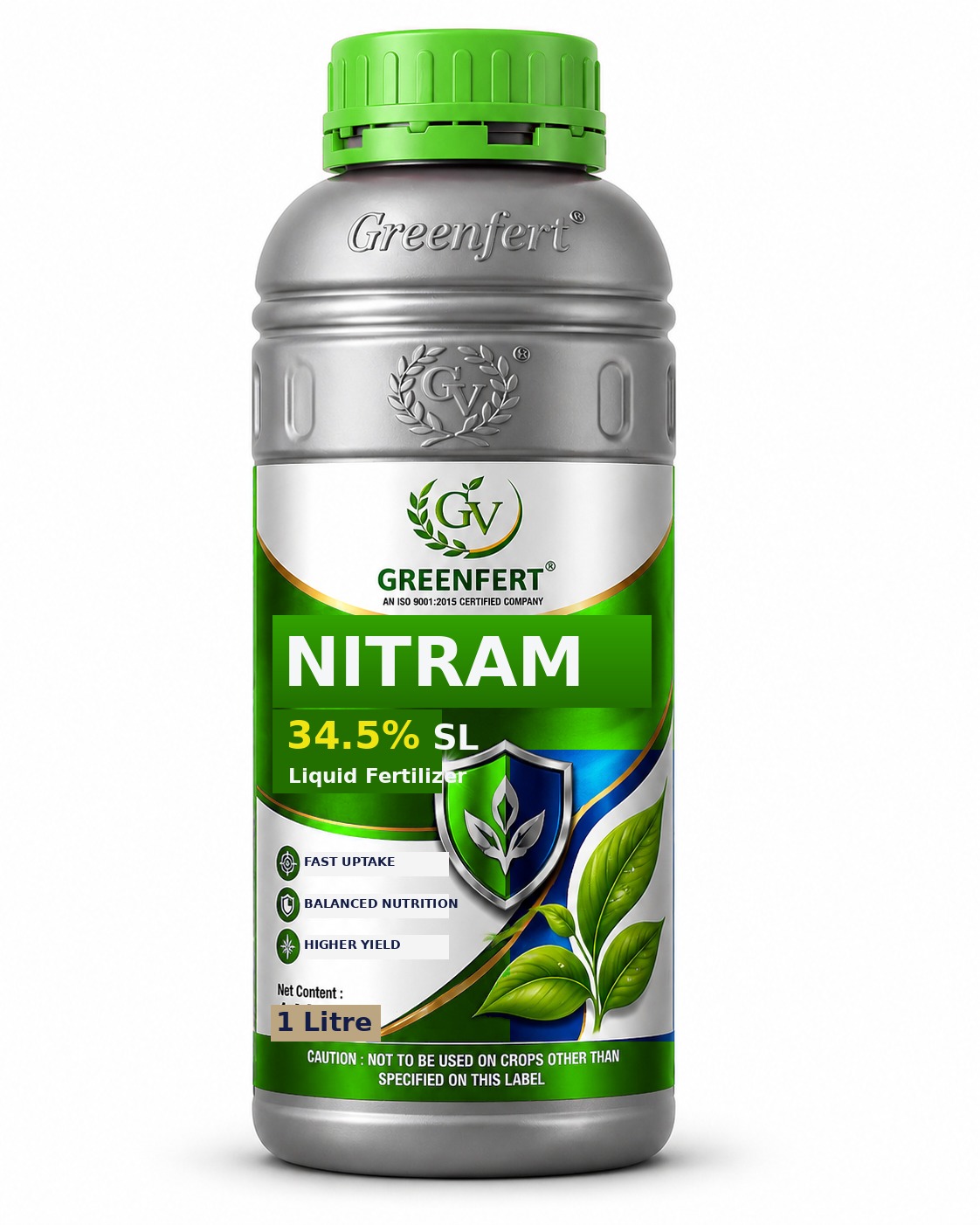 Nitram 34.5% Ammonium Nitrate Solution packaging
