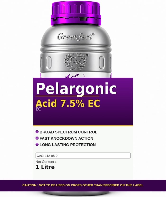 Pelargonic Acid 7.5% EC — bottle packaging