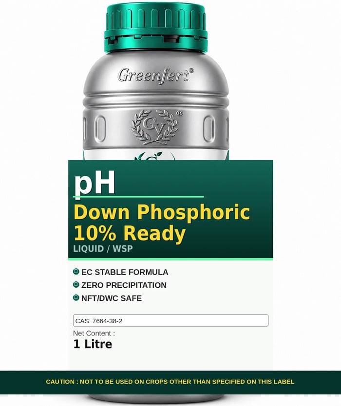 Greenfert pH Down Phosphoric 10% Ready — READY packaging bag