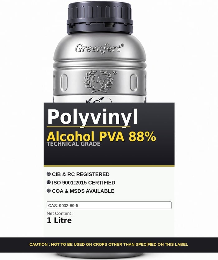 Polyvinyl Alcohol PVA 88% — technical grade jar