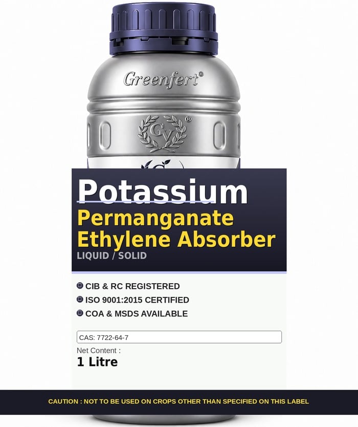 Greenfert Potassium Permanganate Ethylene Absorber — ABSORBER packaging bag