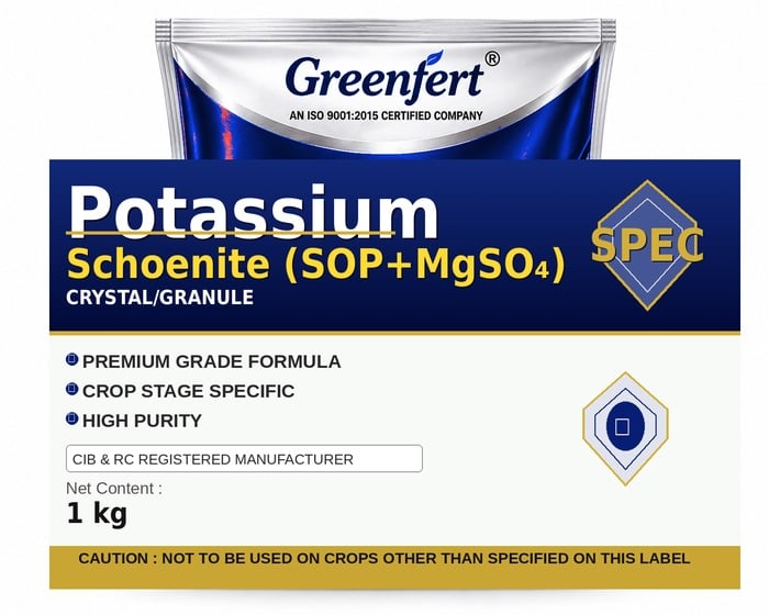 Greenfert Potassium Schoenite (SOP+MgSO₄) — MGSO packaging bag