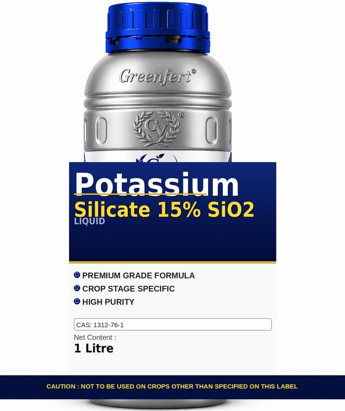 Greenfert Potassium Silicate 15% SiO2 — bottle packaging
