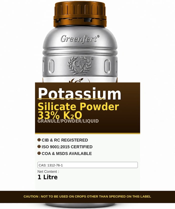 Greenfert Potassium Silicate Powder 33% K₂O — O packaging bag