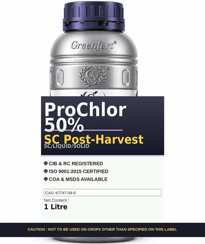 Greenfert ProChlor 50% SC Post-Harvest — HARVEST packaging bag
