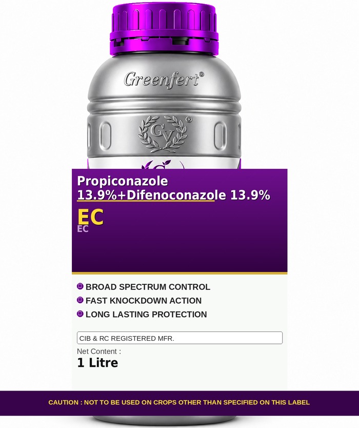 Propiconazole 13.9%+Difenoconazole 13.9% EC — bottle packaging