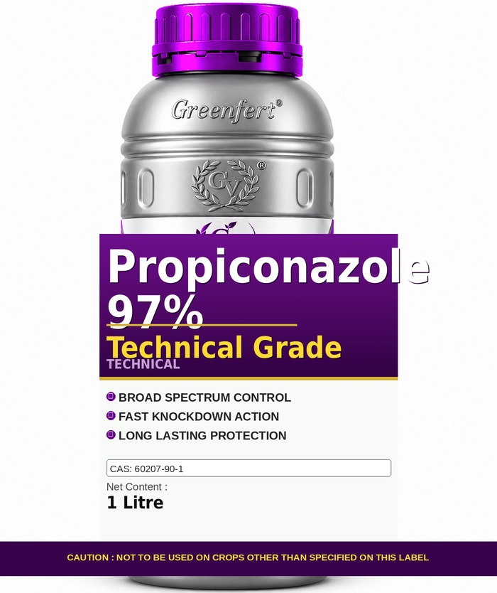 Propiconazole 97% Technical Grade — technical grade jar