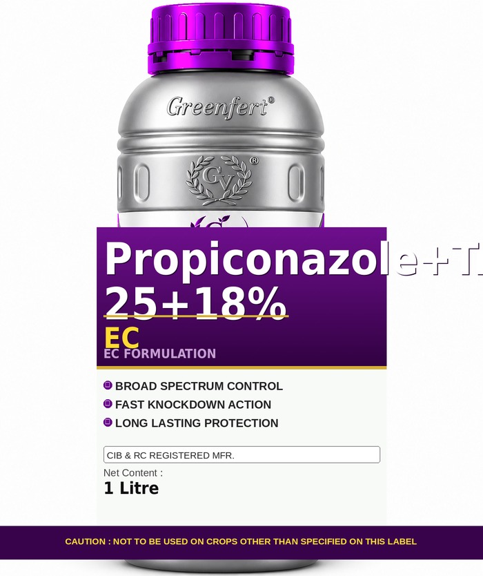 Propiconazole+Tricyclazole 25+18% EC — bottle packaging