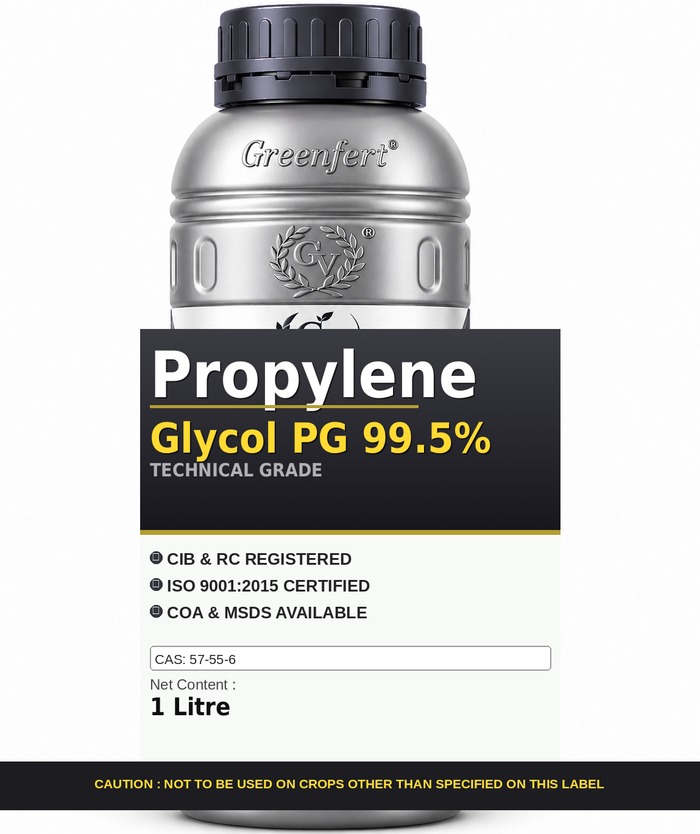 Propylene Glycol PG 99.5% — technical grade jar