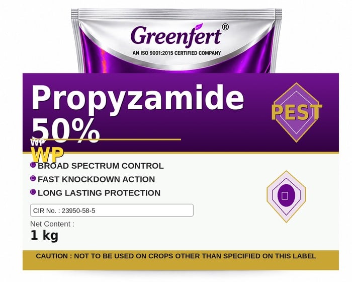 Propyzamide 50% WP — WP packaging bag