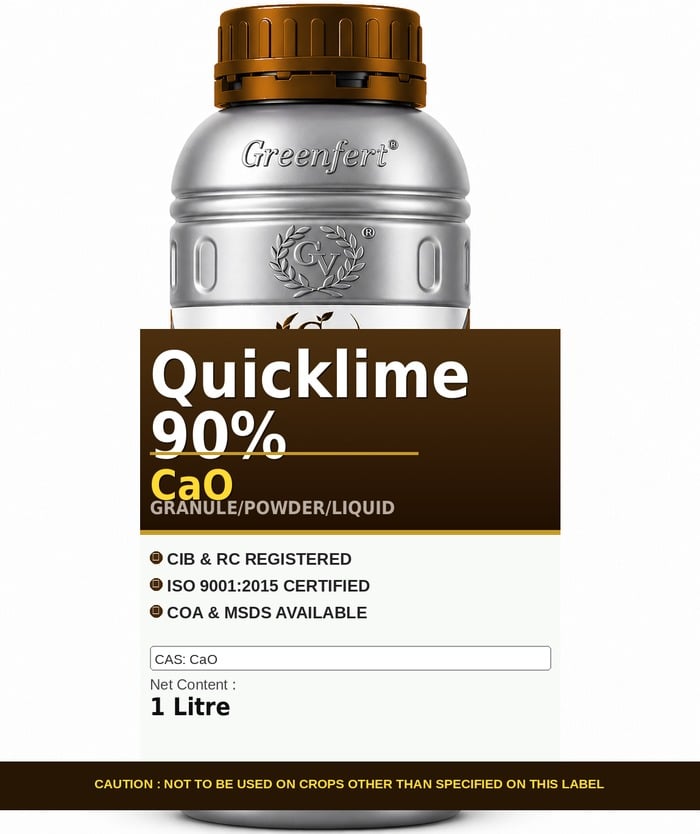 Greenfert Quicklime 90% CaO — CAO packaging bag