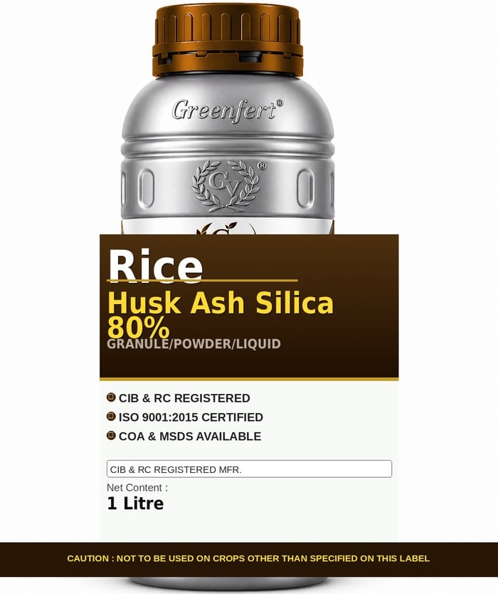 Greenfert Rice Husk Ash Silica 80% — 80 packaging bag
