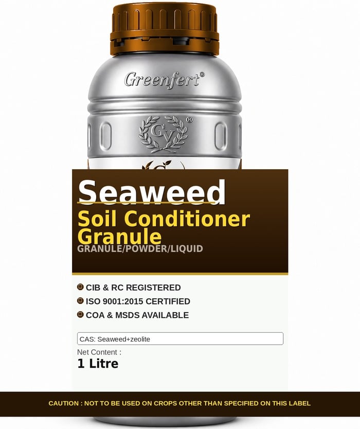 Greenfert Seaweed Soil Conditioner Granule — GRANULE packaging bag