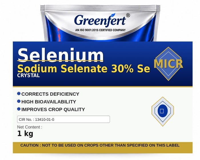 Greenfert Selenium Sodium Selenate 30% Se — SE packaging bag
