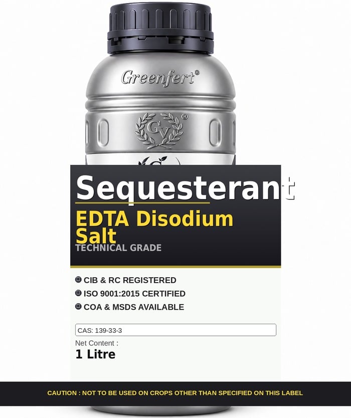 Sequesterant EDTA Disodium Salt — technical grade jar