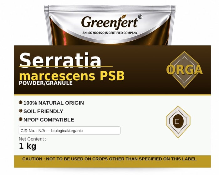 Greenfert Serratia marcescens PSB — PSB packaging bag