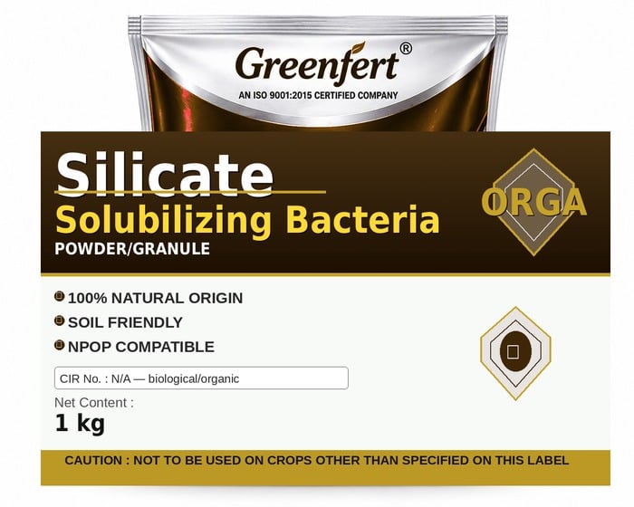 Greenfert Silicate Solubilizing Bacteria — BACTERIA packaging bag