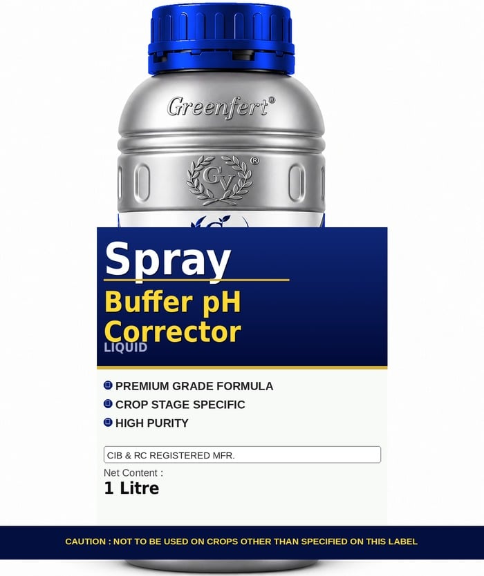 Greenfert Spray Buffer pH Corrector — bottle packaging