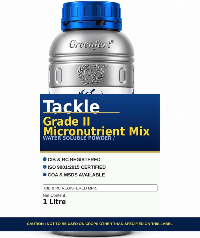 Greenfert Tackle Grade II Micronutrient Mix — MIX packaging bag