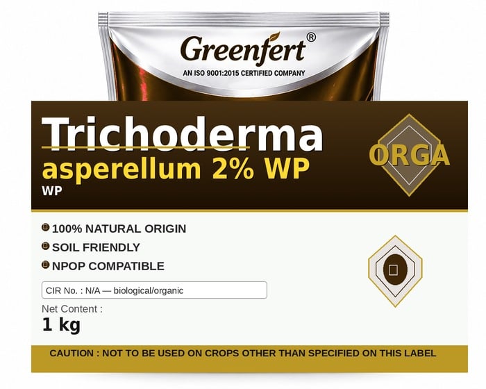 Greenfert Trichoderma asperellum 2% WP — WP packaging bag
