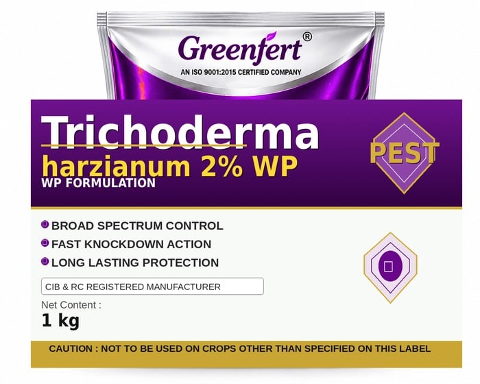 Trichoderma harzianum 2% WP — WP packaging bag