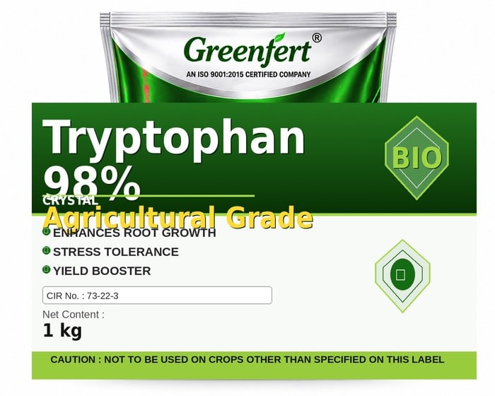 Greenfert Tryptophan 98% Agricultural Grade — GRADE packaging bag