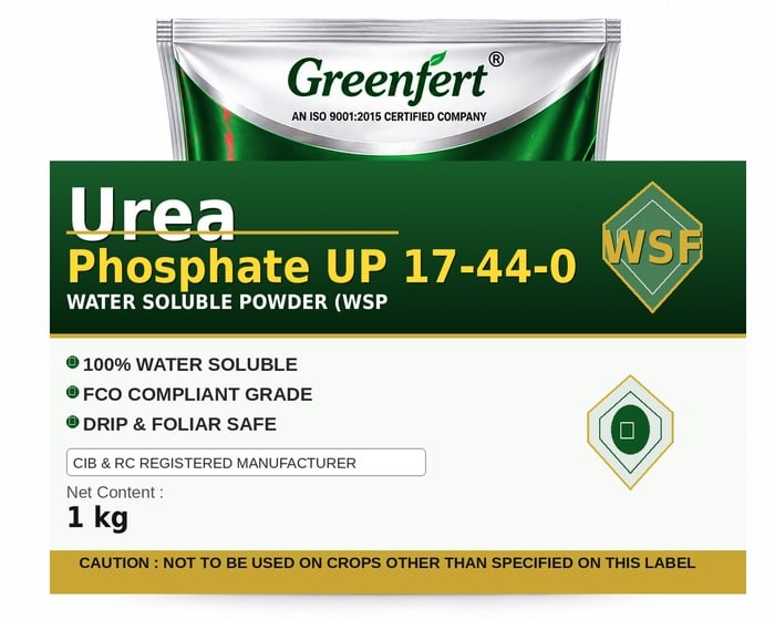 Greenfert Urea Phosphate UP 17-44-0 — 0 packaging bag