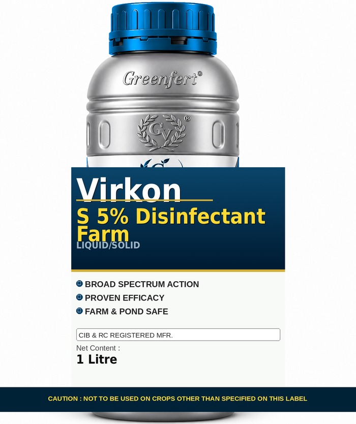 Virkon S 5% Disinfectant Farm — FARM packaging bag