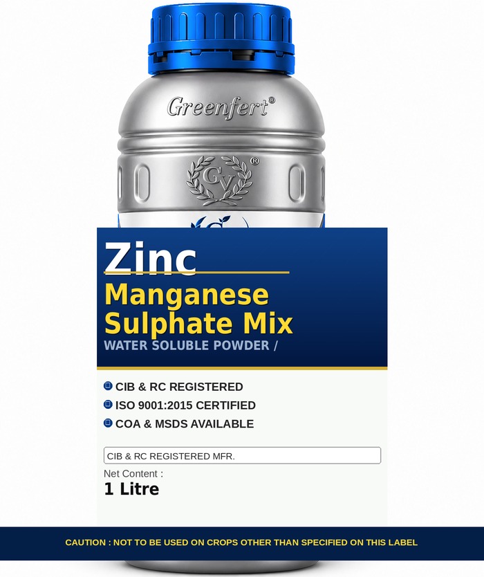 Greenfert Zinc Manganese Sulphate Mix — MIX packaging bag